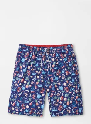 Peter Millar - Men's Swim Trunks - Ship Faced