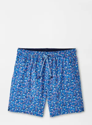 Peter Millar - O'Ahu Swim Trunk - Blue Marlin