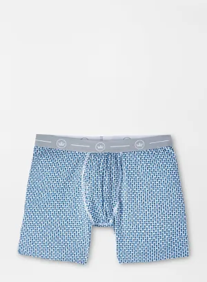 Pina Skullada Performance Boxer- White/Radiant Blue