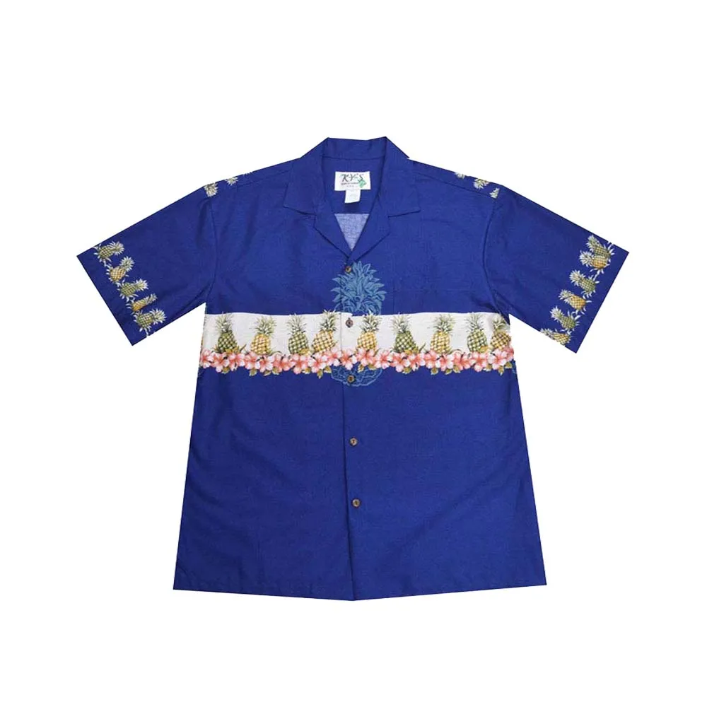 Pineapple Father Son Matching  Hawaiian Shirt