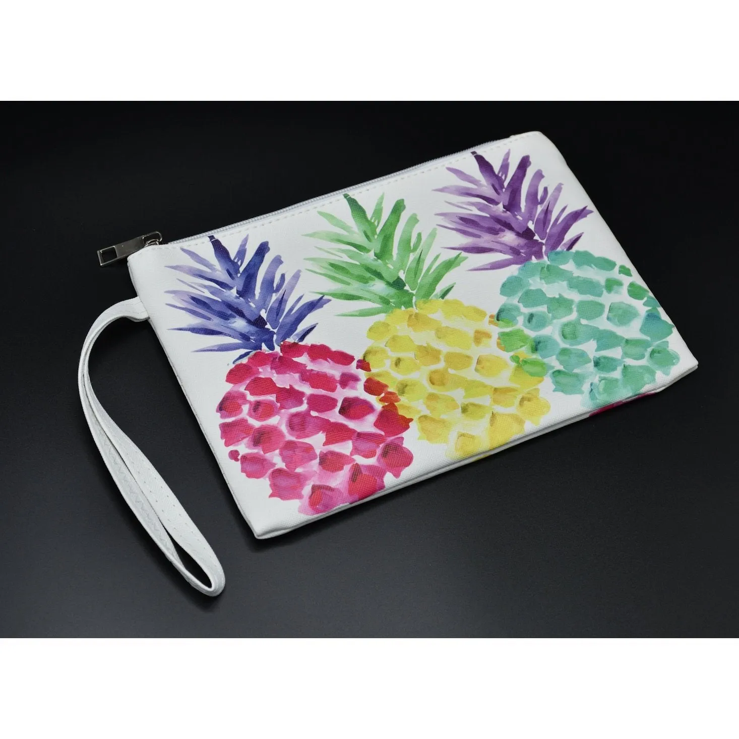 Pineapple Wristlet Clutch