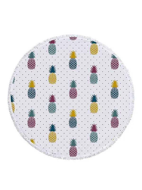 Pineapple&Watermelon Pattern Beach Towel