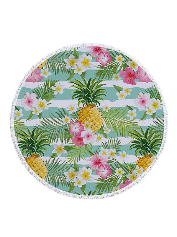 Pineapple&Watermelon Pattern Beach Towel