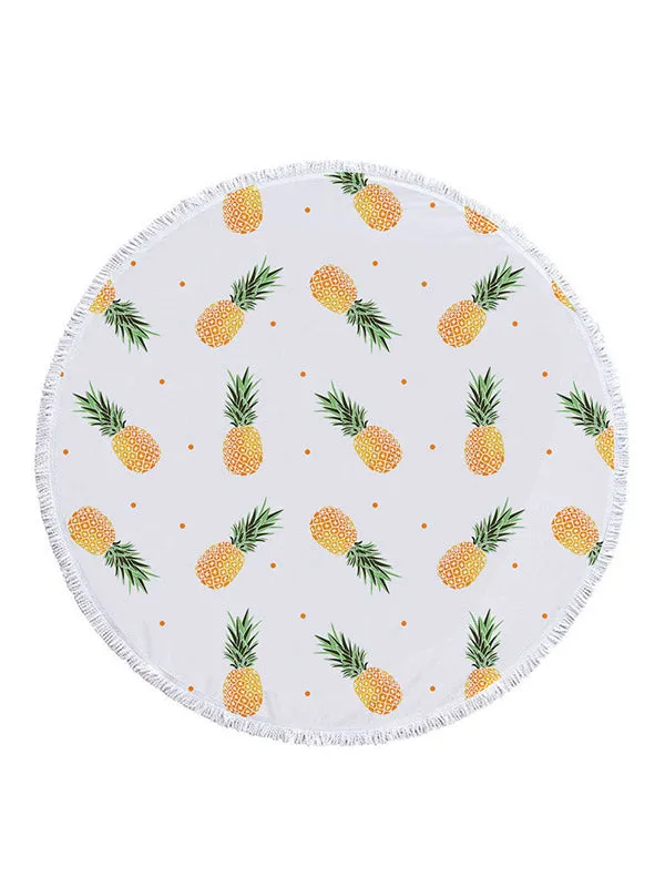Pineapple&Watermelon Pattern Beach Towel