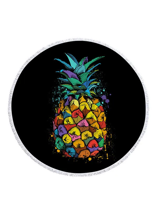 Pineapple&Watermelon Pattern Beach Towel