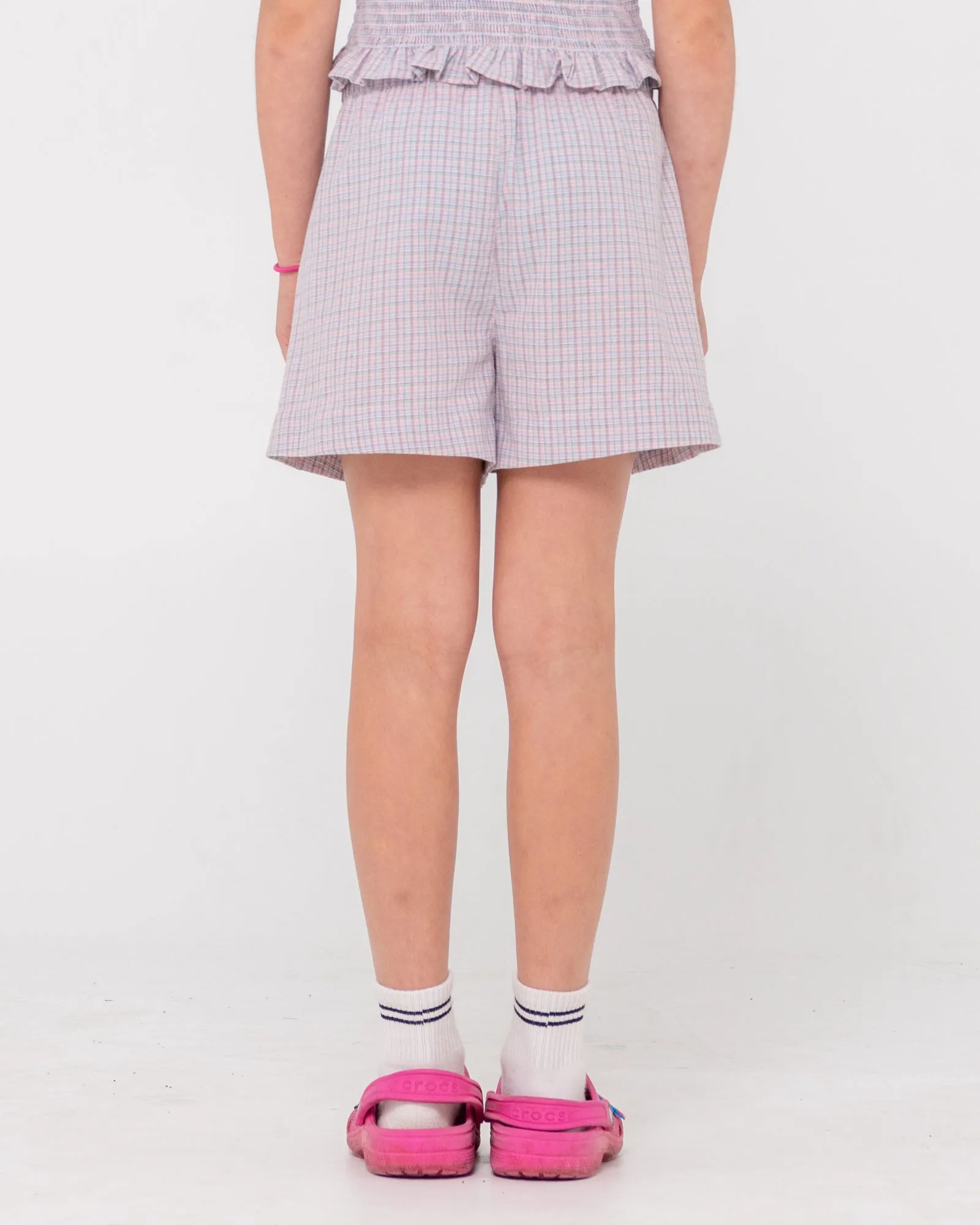 Pinky Elastic Waist Short