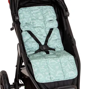 Pram Liner - Dino Sage
