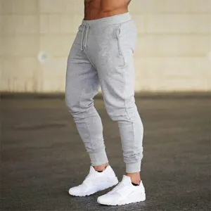 Premium Men's Athletic Sweatpants with Elastic Waist and Sleek Design