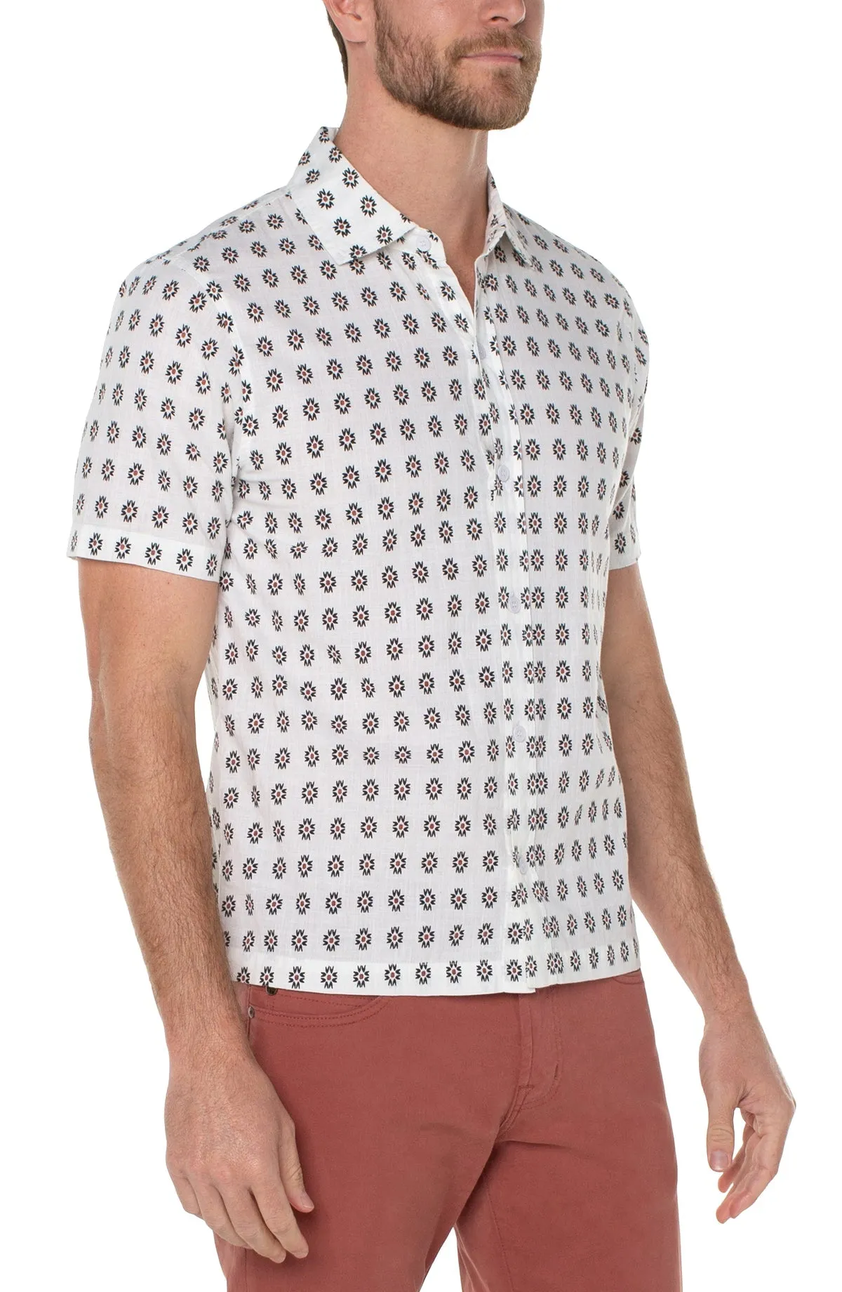 Printed Short Sleeve Shirt