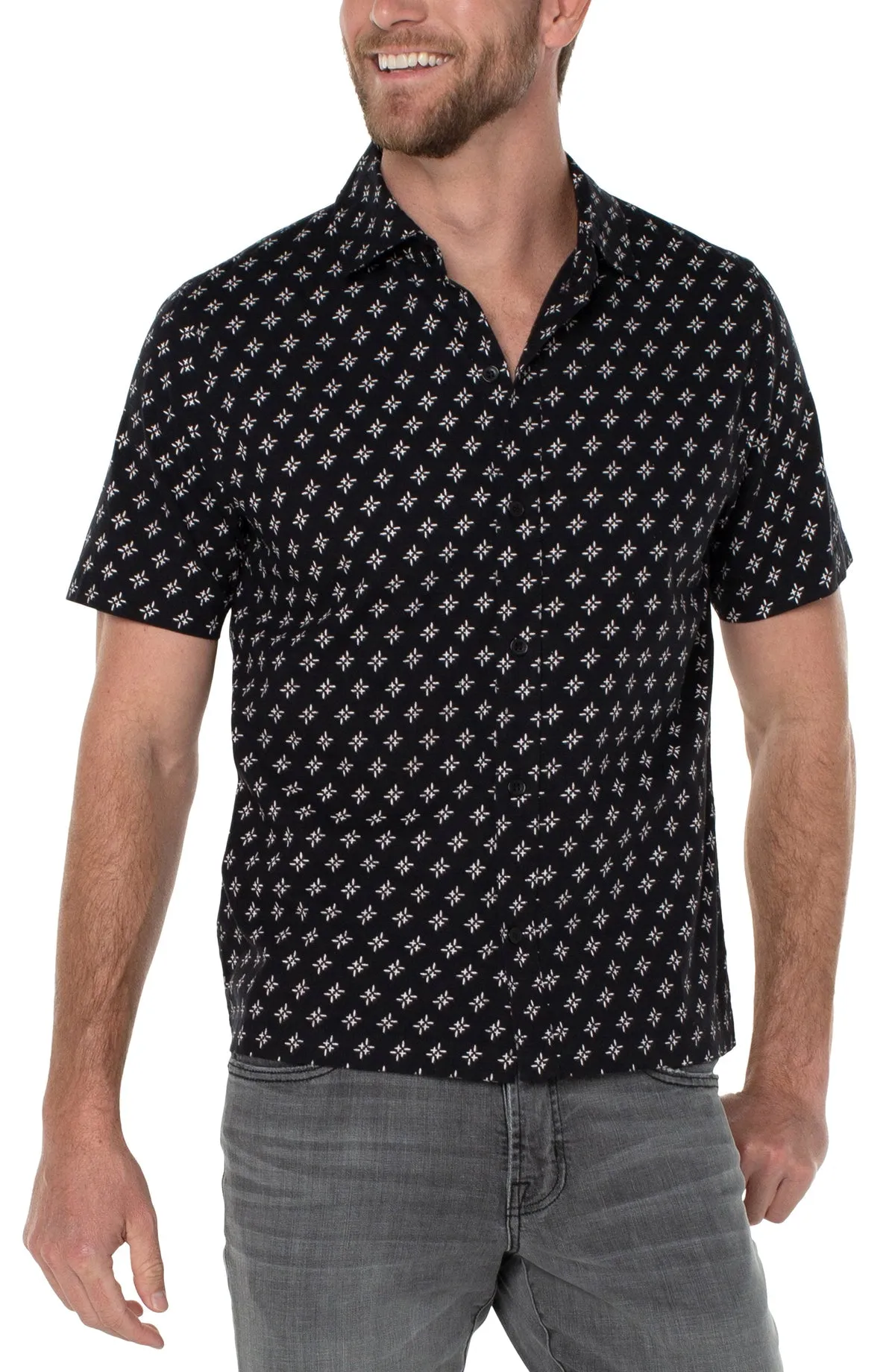 Printed Short Sleeve Shirt