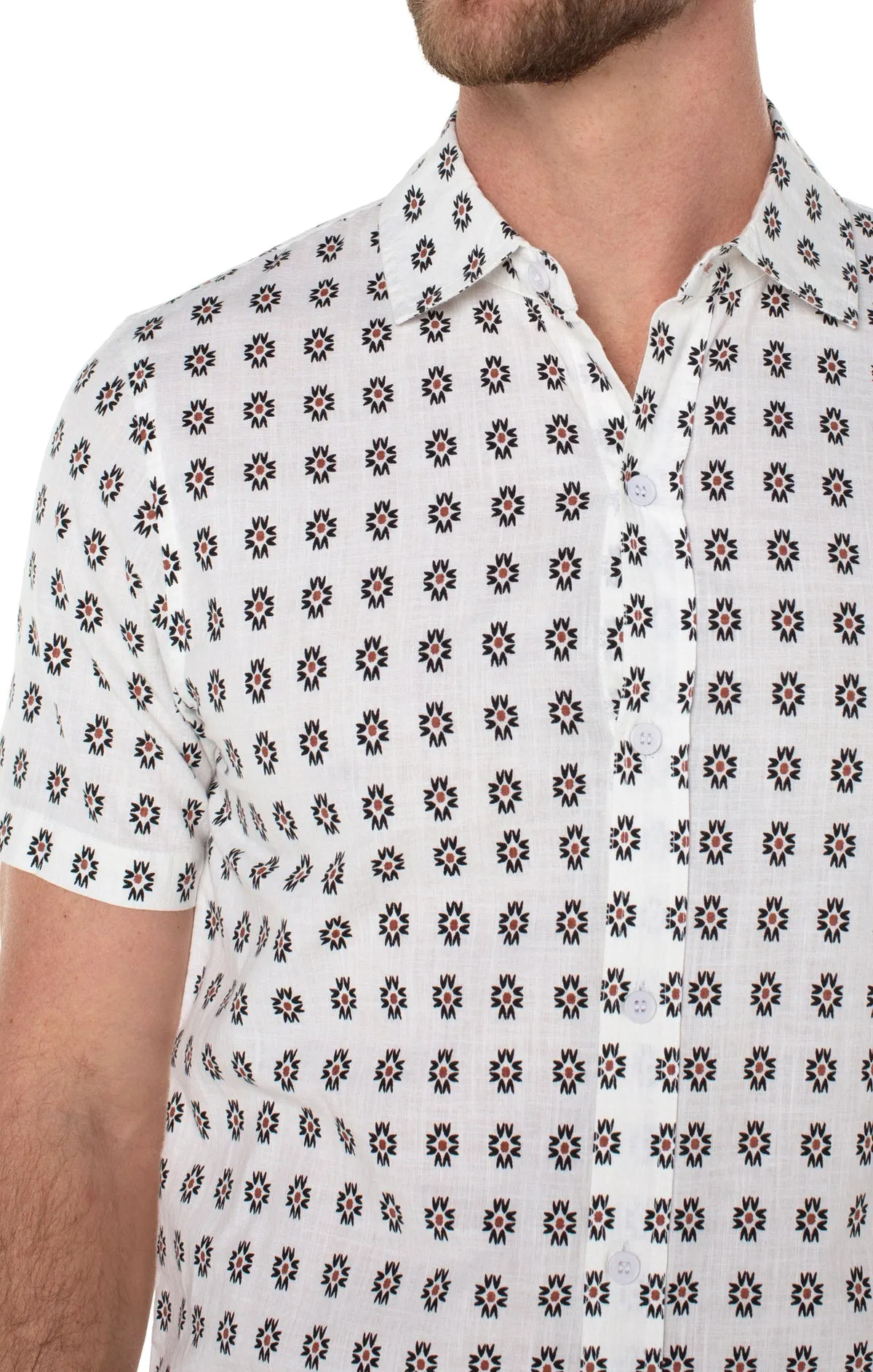 Printed Short Sleeve Shirt