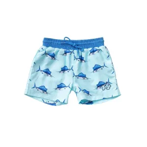 Prodoh Swim Trunks in Sailfish Print