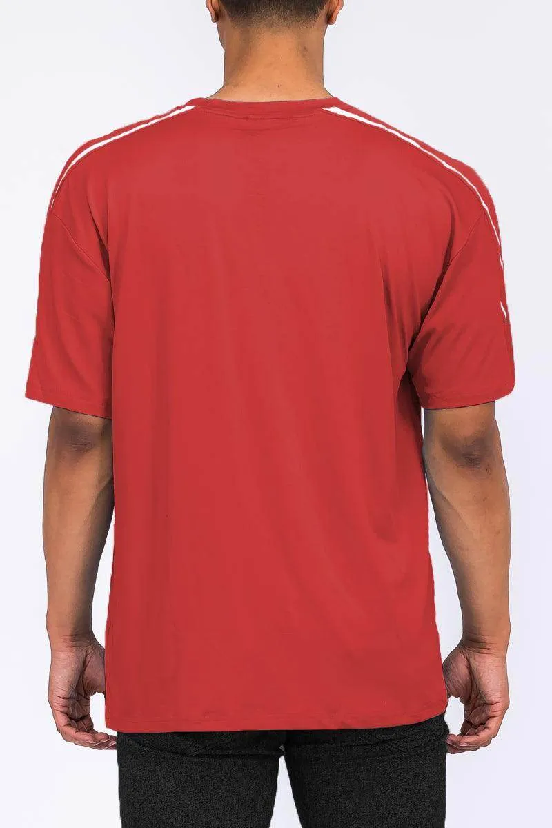 Red Jordan Tshirt Short Set