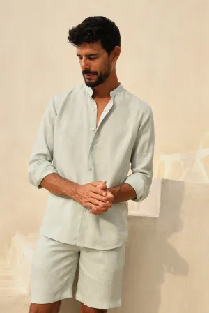Rome Shirt- Man (Soft Blue)