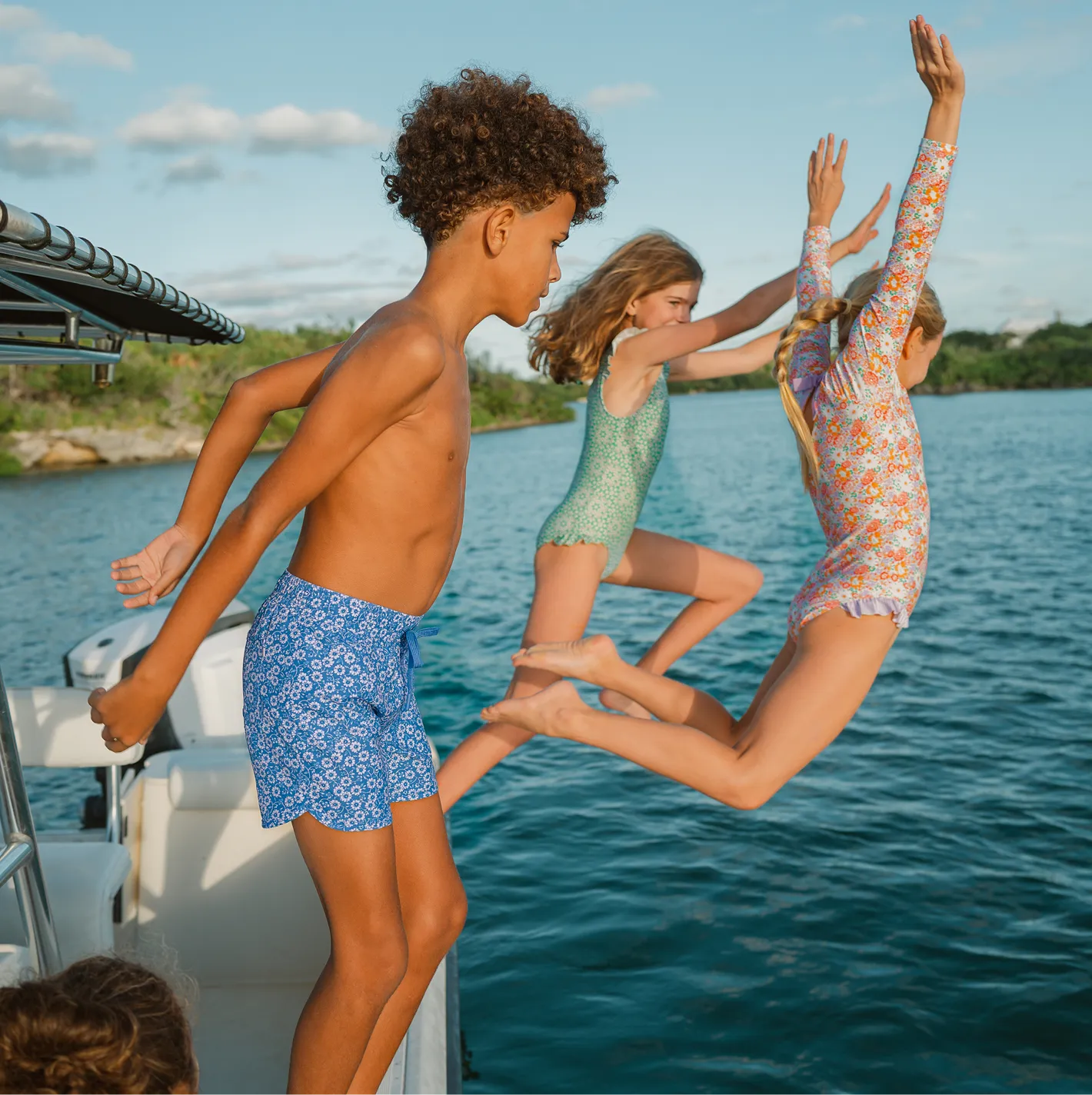 Rosebay Boardie Swim Trunks