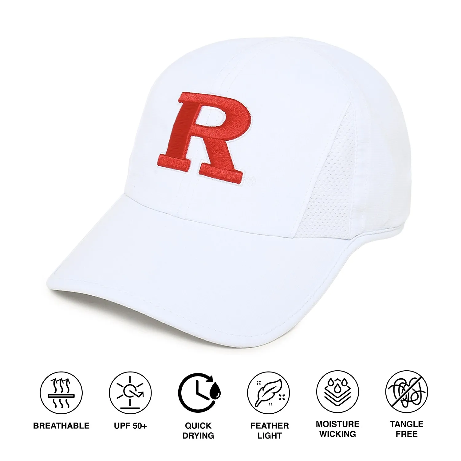 Rutgers University x Ponyflo® Active Cap