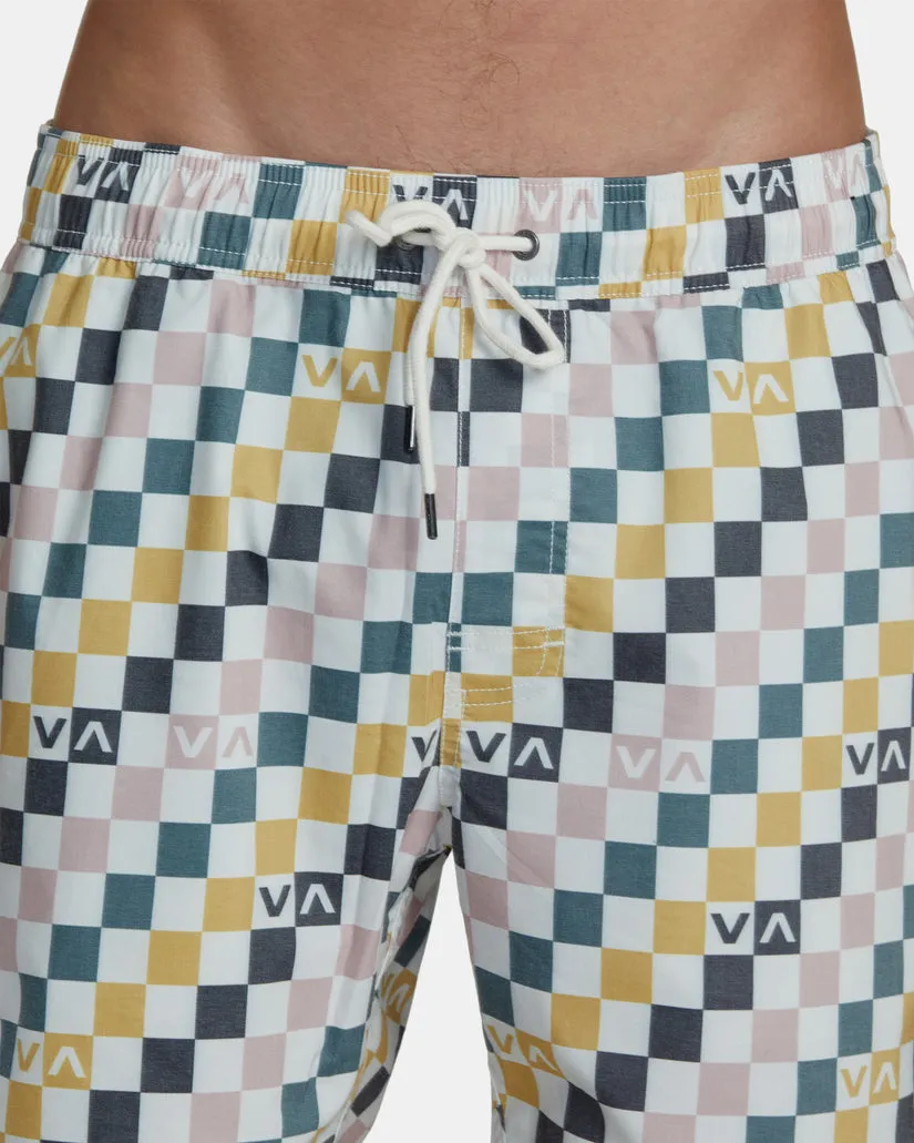 RVCA Barnes Elastic Waist Boardshorts 17"