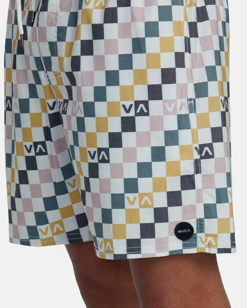 RVCA Barnes Elastic Waist Boardshorts 17"