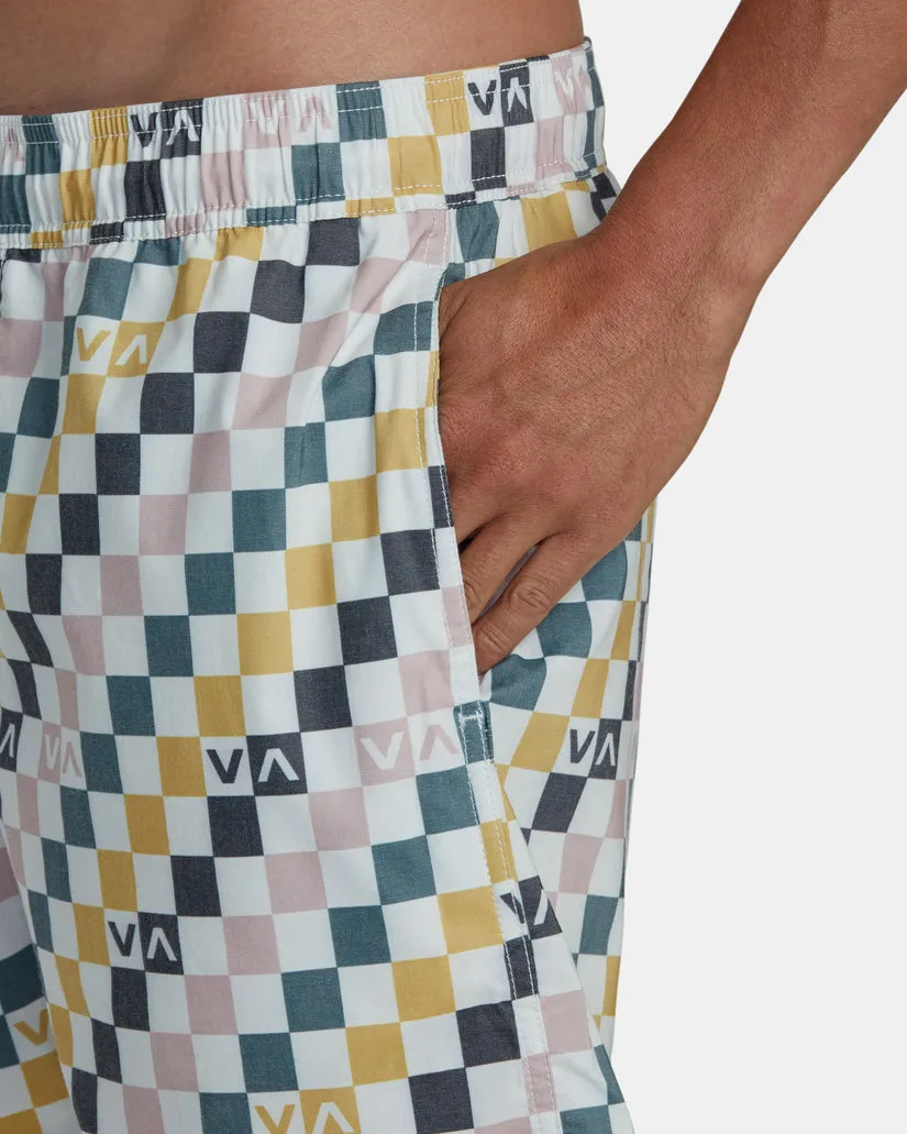 RVCA Barnes Elastic Waist Boardshorts 17"