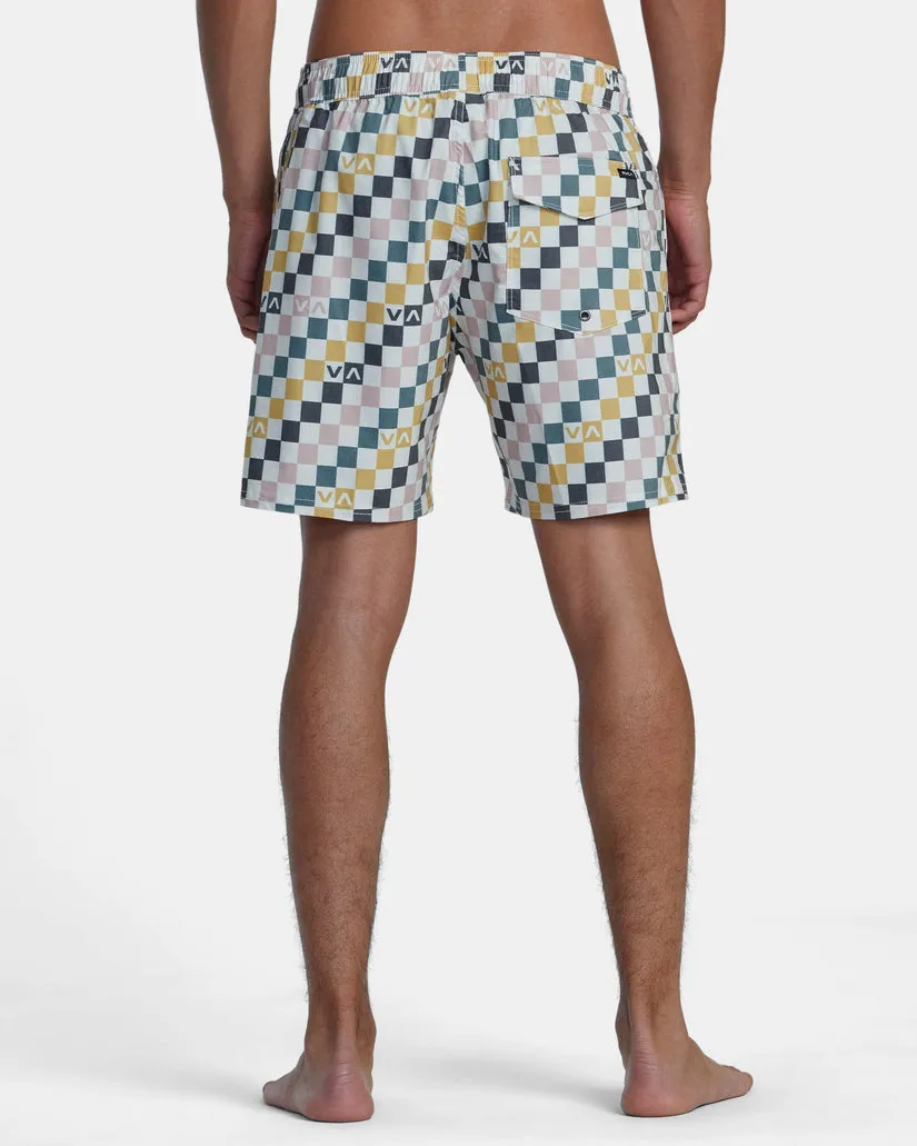 RVCA Barnes Elastic Waist Boardshorts 17"