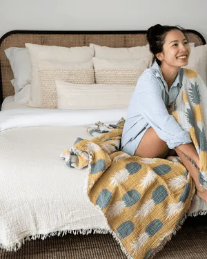 Sand Cloud Pineapple Party Blanket