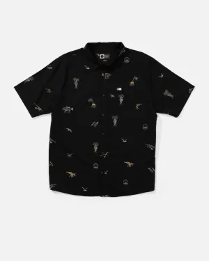 Session Button Up - Black