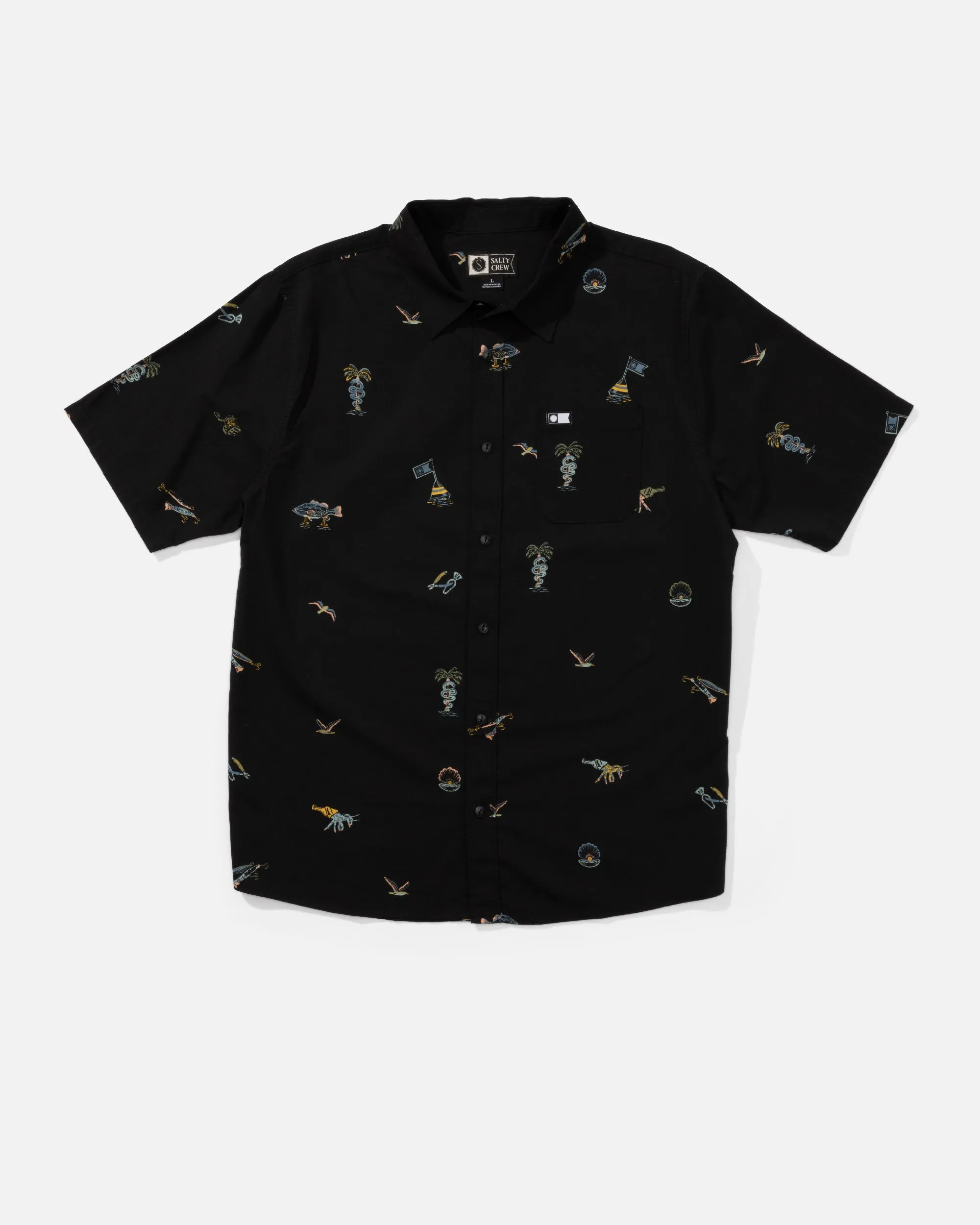 Session Button Up - Black