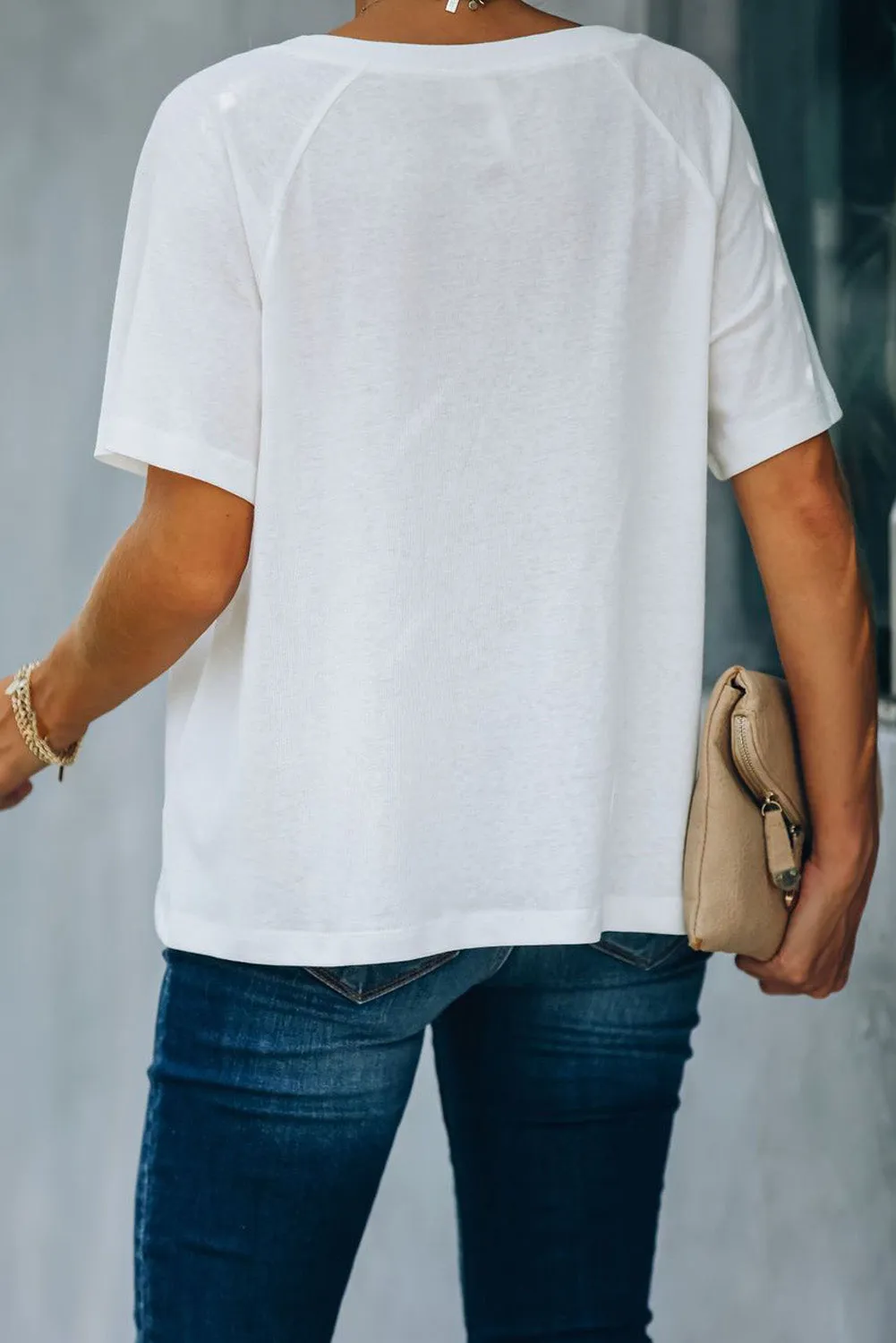 Snaps Pocketed Tee