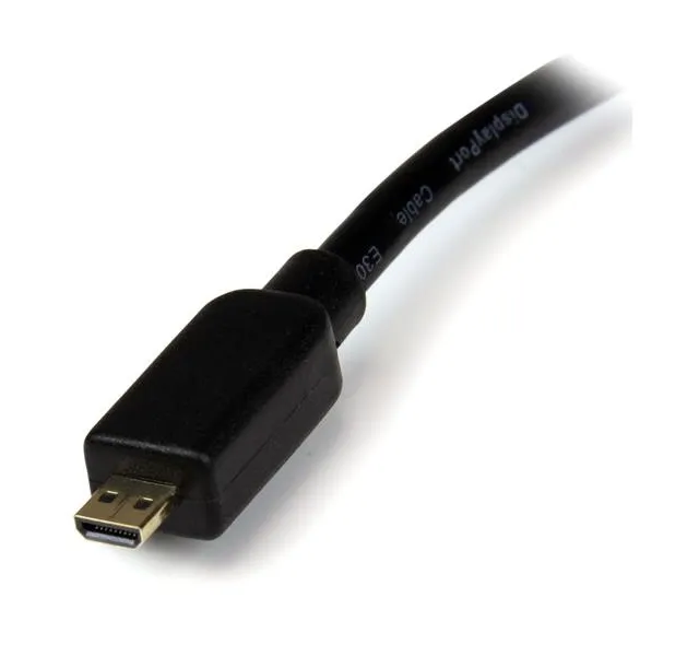 Star Tech Mchd2 Vgae2 Adaptador Micro Hdmi 19 P Macho Vga 15 P Hembra, Negro
