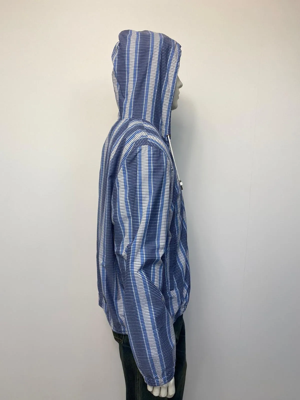 Striped Hooded Jacket