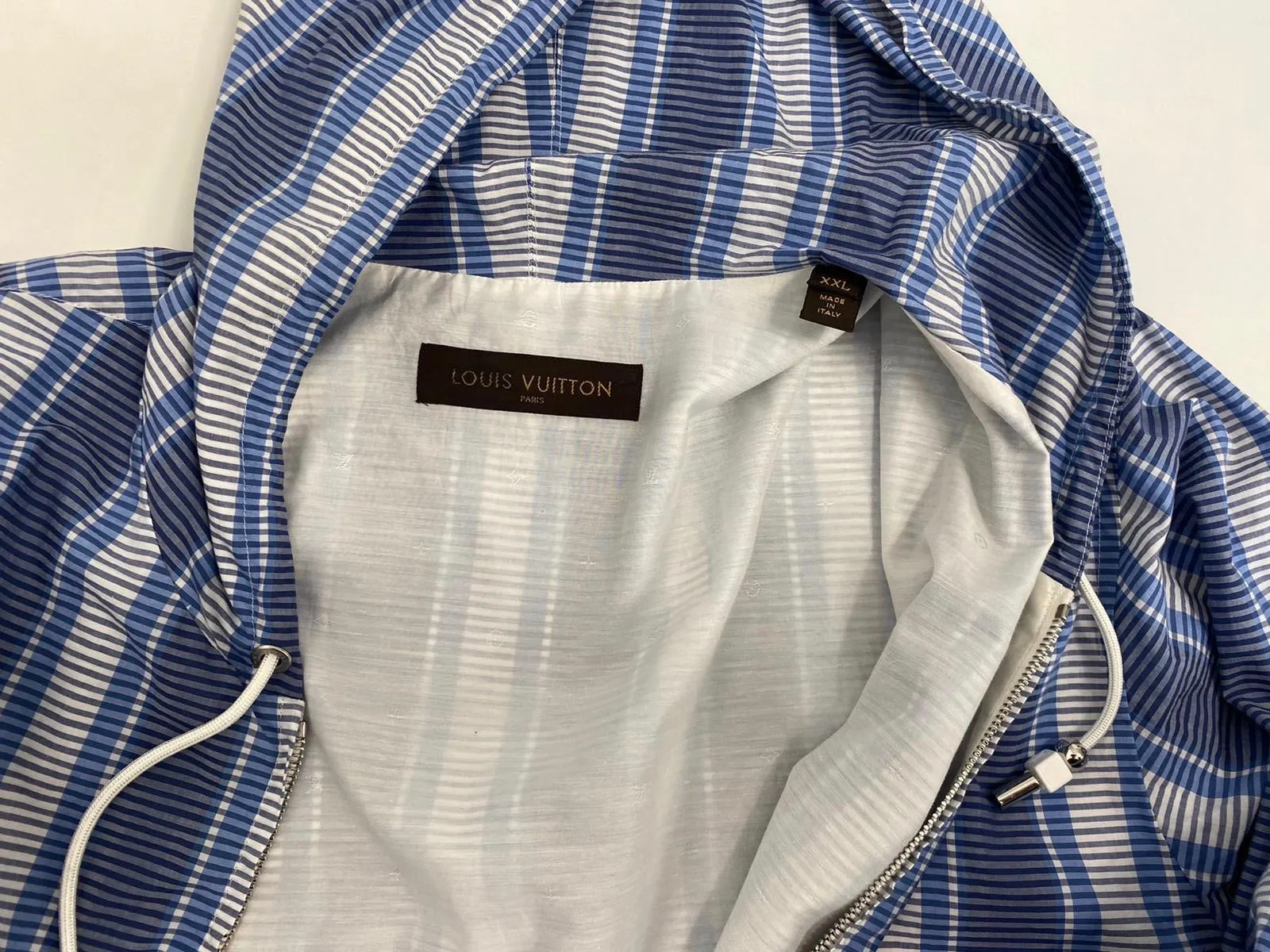 Striped Hooded Jacket