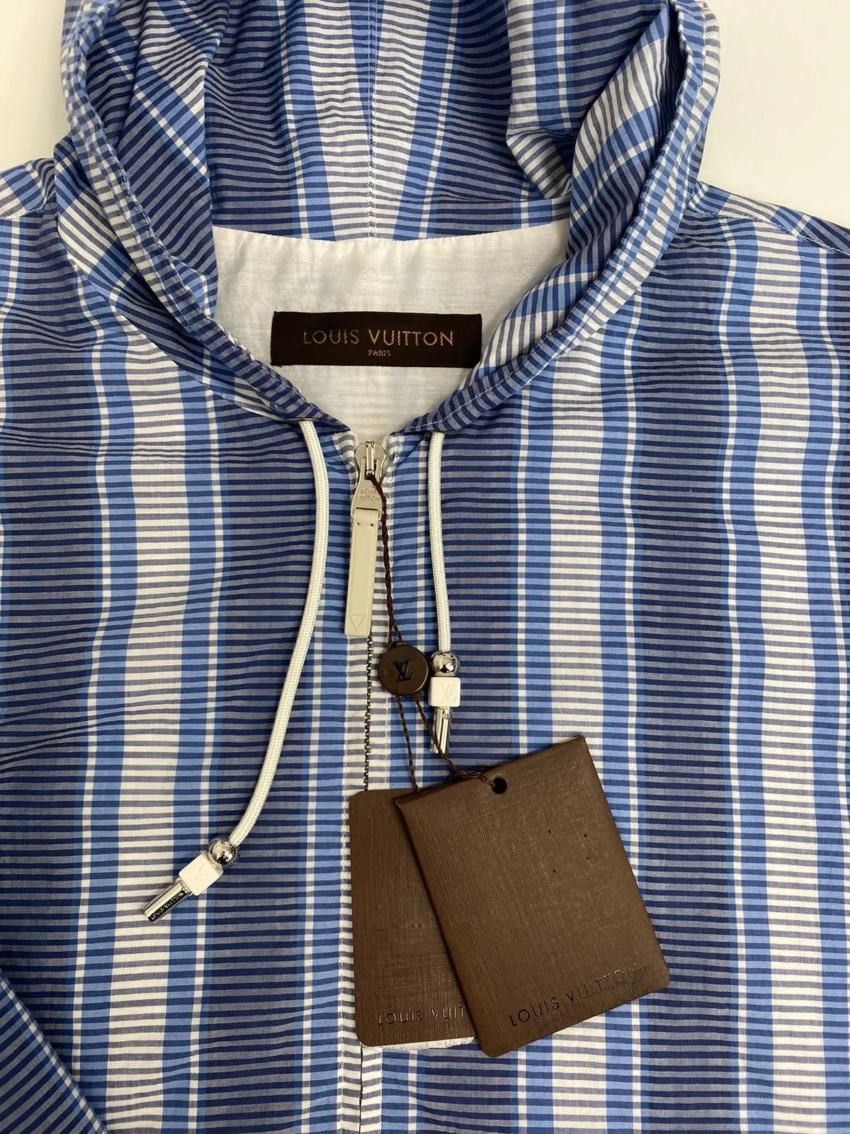Striped Hooded Jacket