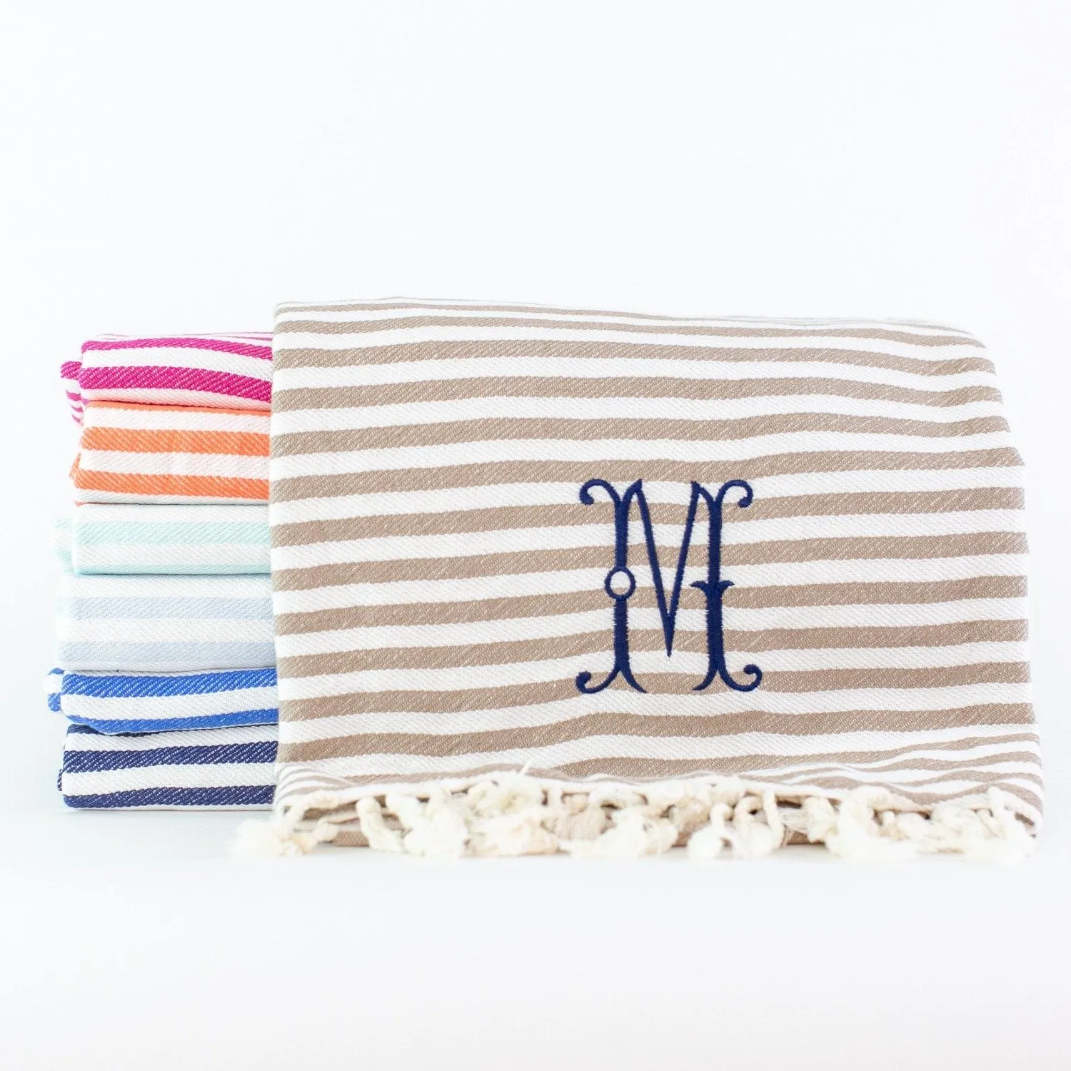 Striped Turkish Beach Towel