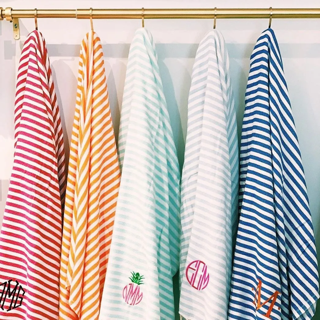 Striped Turkish Beach Towel