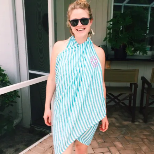 Striped Turkish Beach Towel