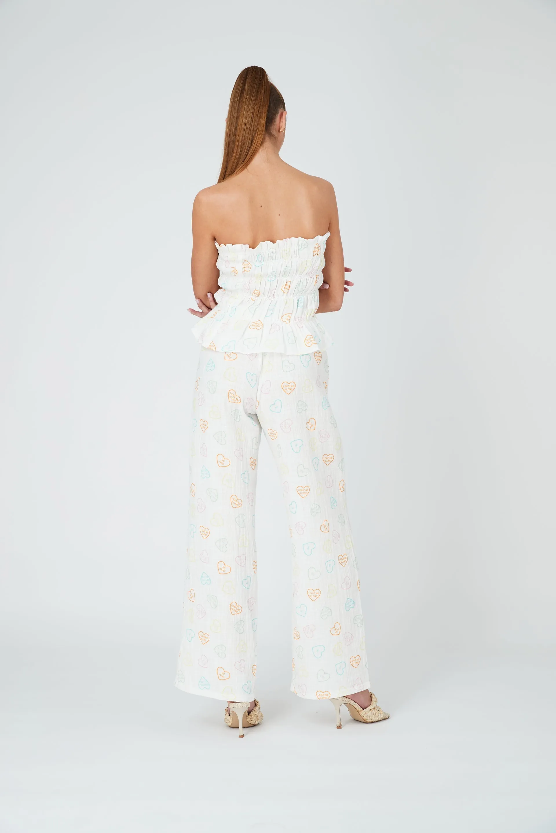 Summi Summi - GAUZE BODICE - MULTI DUMB LOVE PRINT