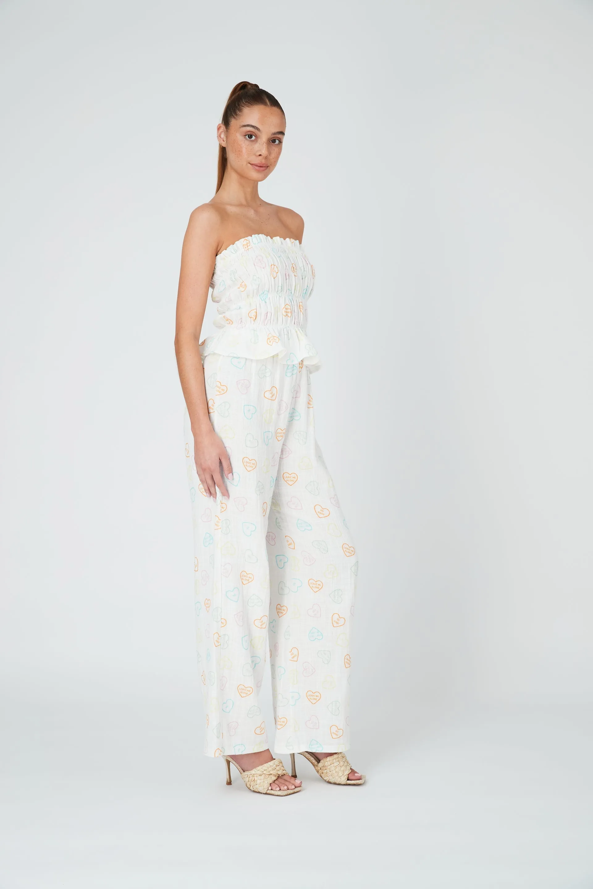 Summi Summi - GAUZE BODICE - MULTI DUMB LOVE PRINT