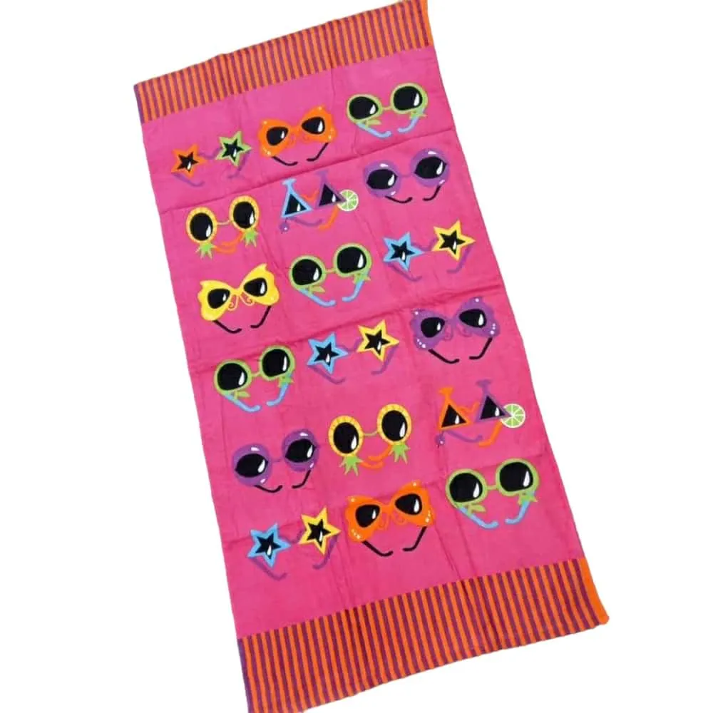 Sunglasses Beach Towel