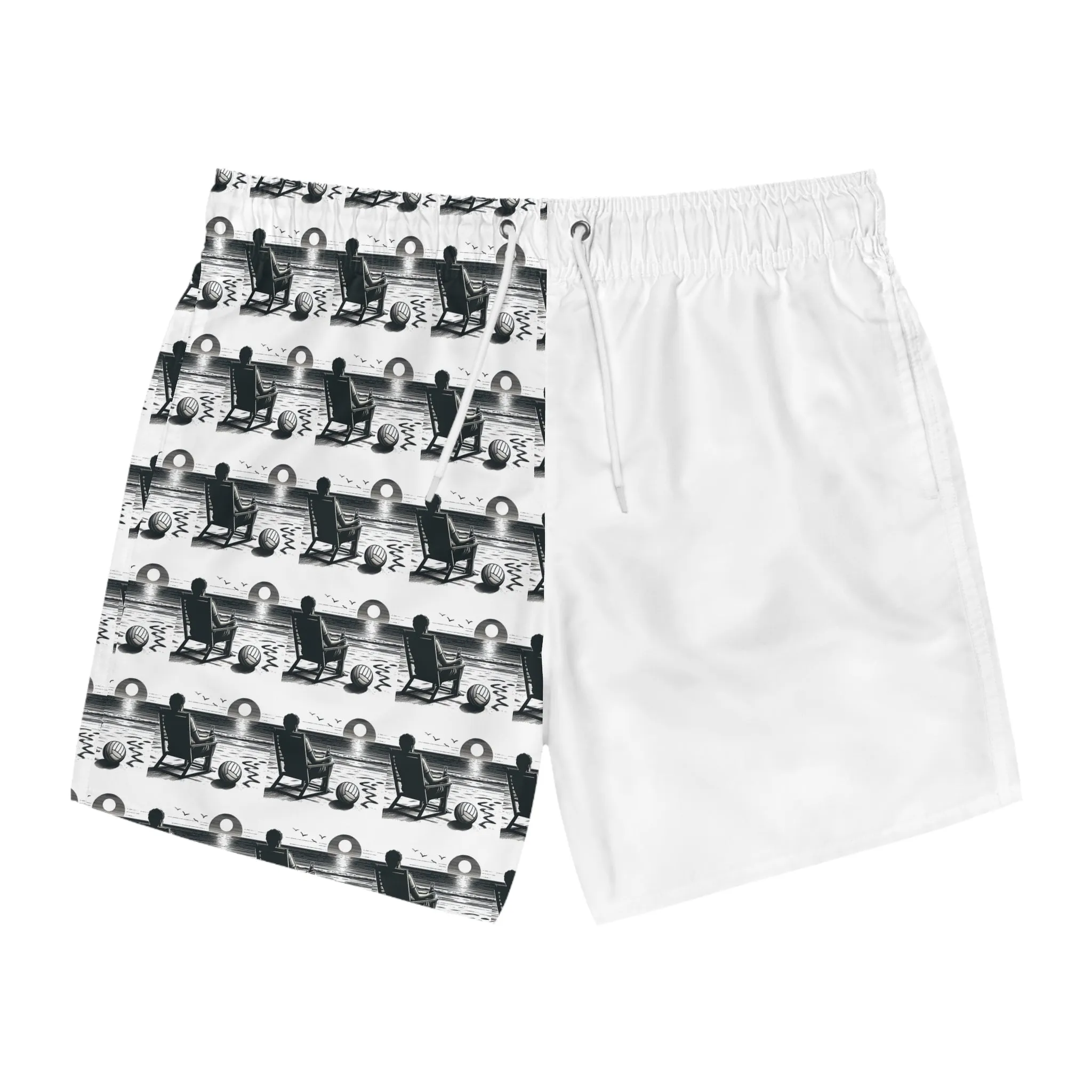 Swim Trunks - Beach Enthusiast Pattern