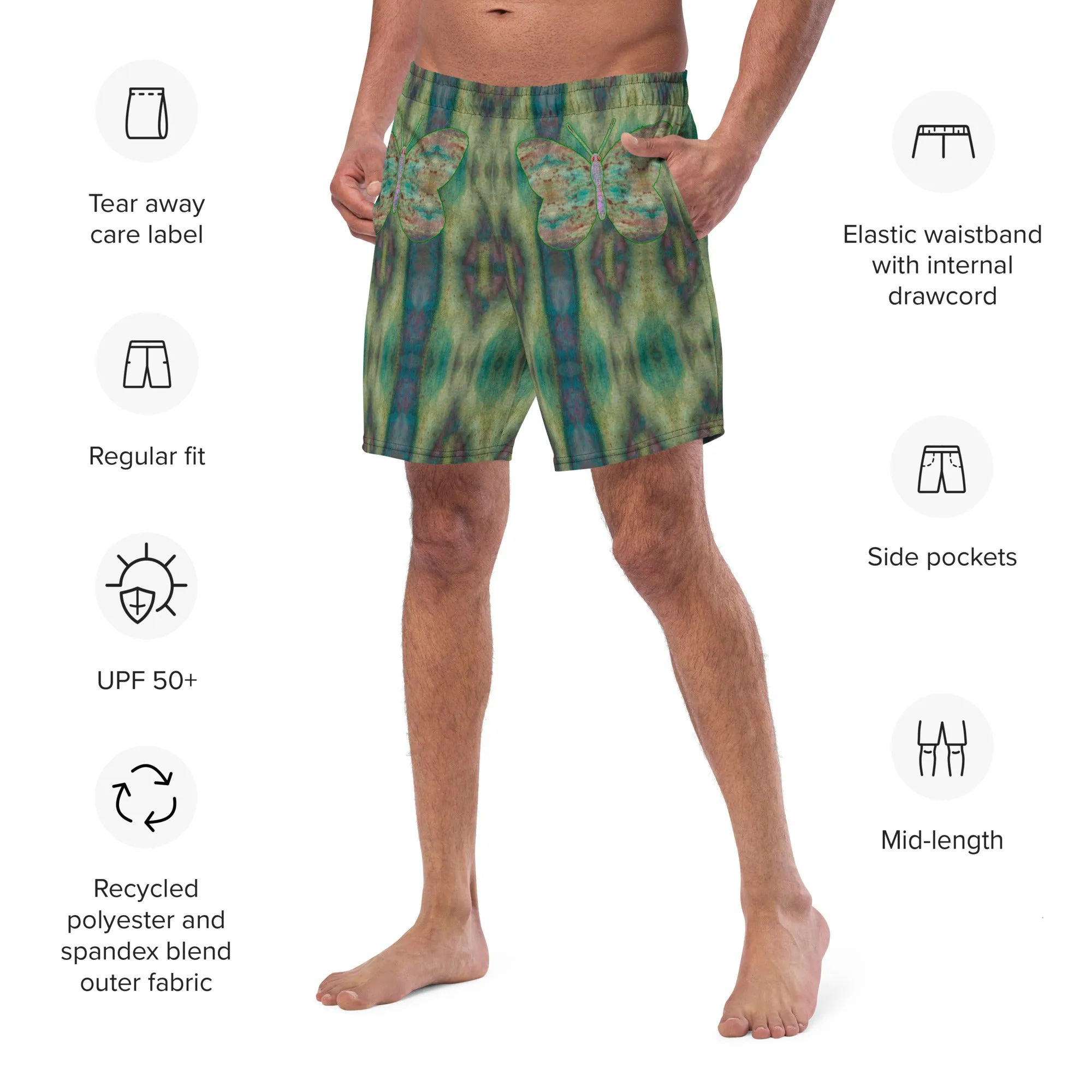 Swim Trunks (Virilis)(Butterfly Glade Denizen) RJSTH@Fabric#4 RJSTHS2023 RJS