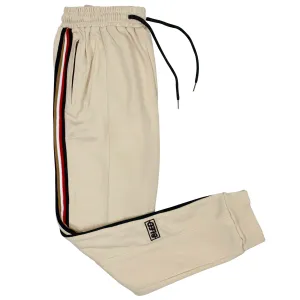 Taped Runner Track Pant - Cream