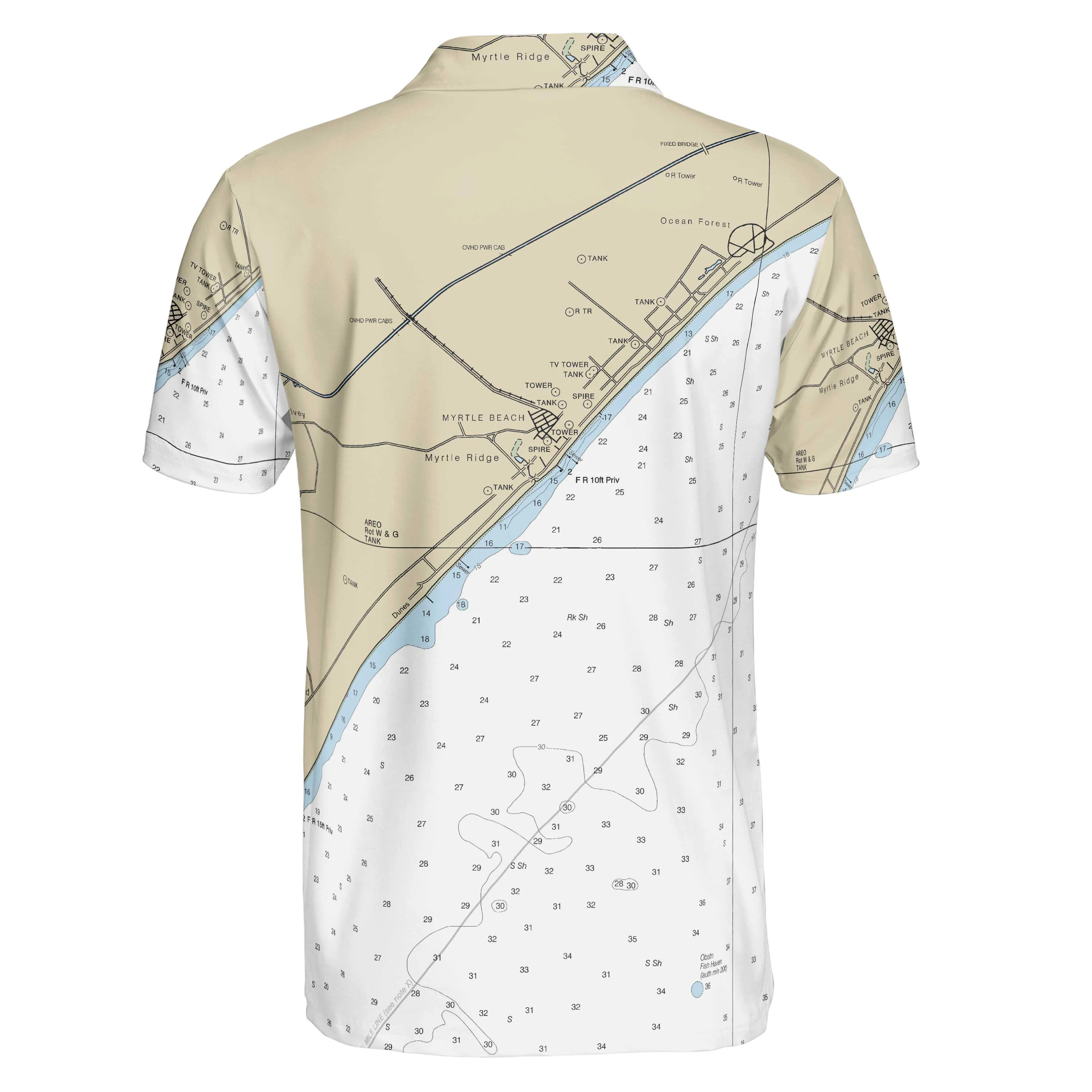 The Myrtle Beach Men's Polo Shirt