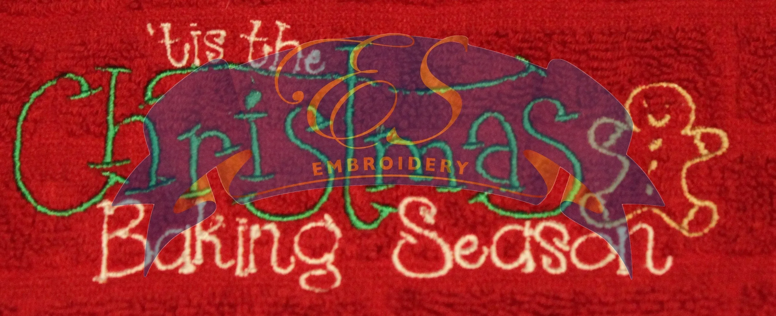 Tis' the Christmas Baking Season Towel
