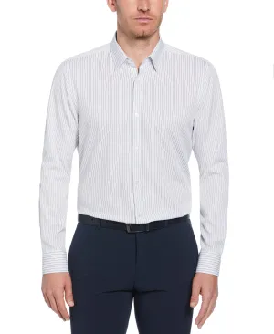 Total Stretch Bi-Color Pinstripe Shirt