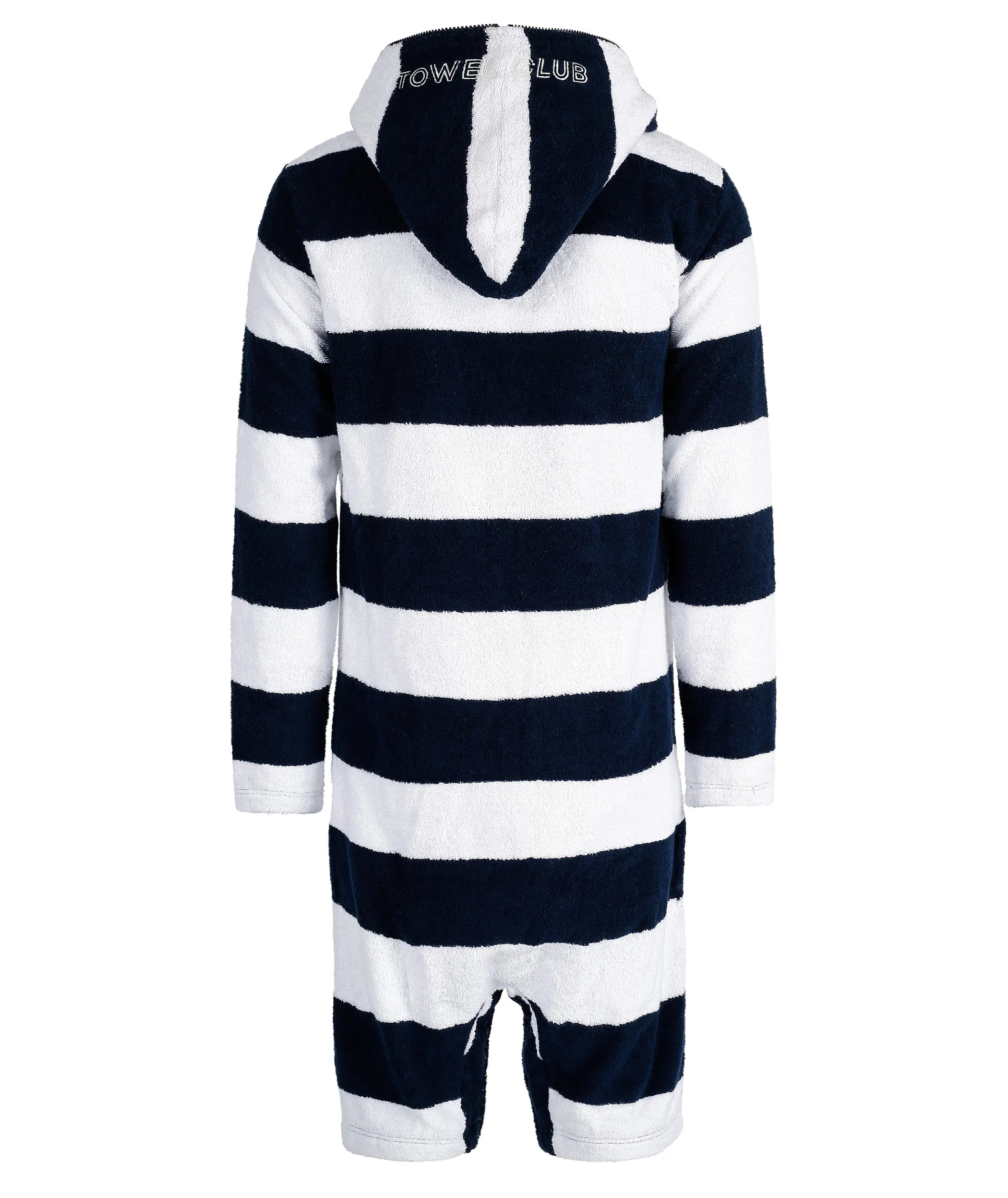 Towel Jumpsuit Navy Striped