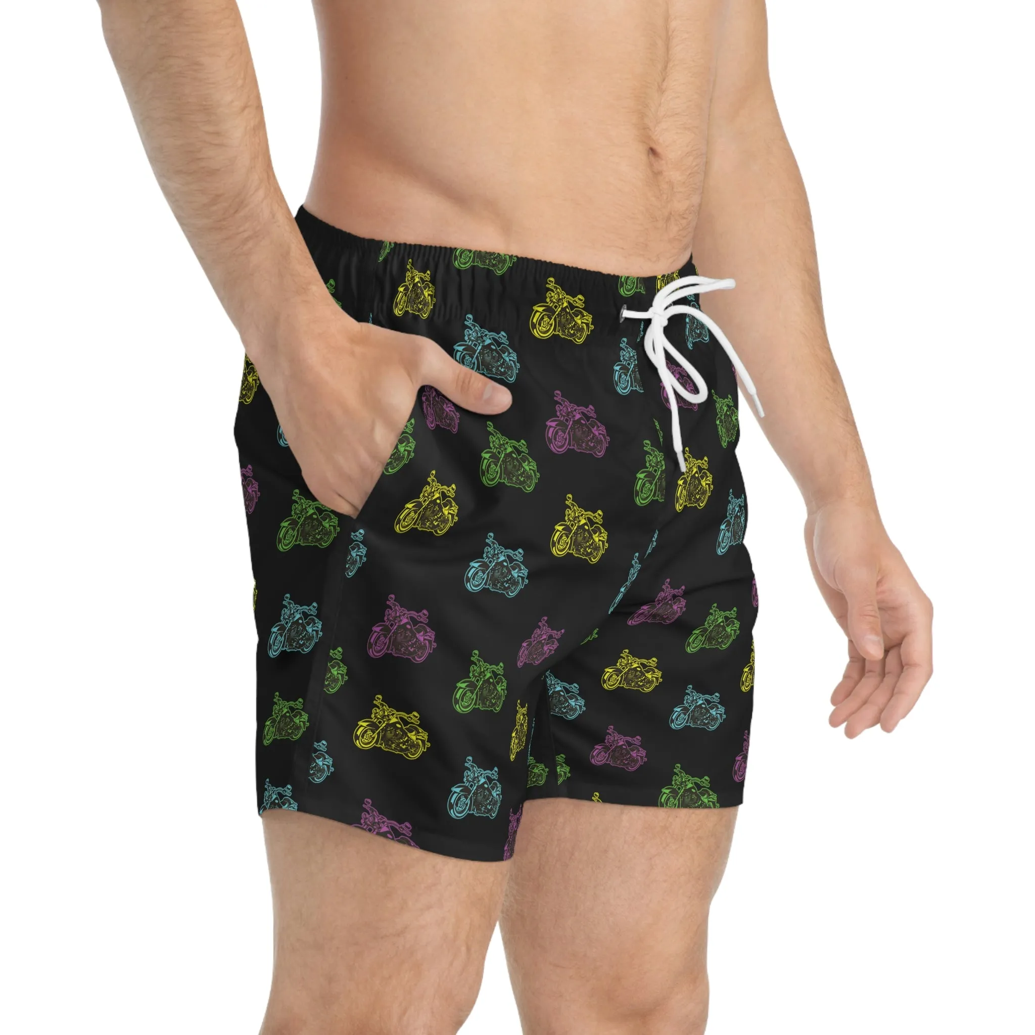 Tribute - Motorcycle Swim Trunks