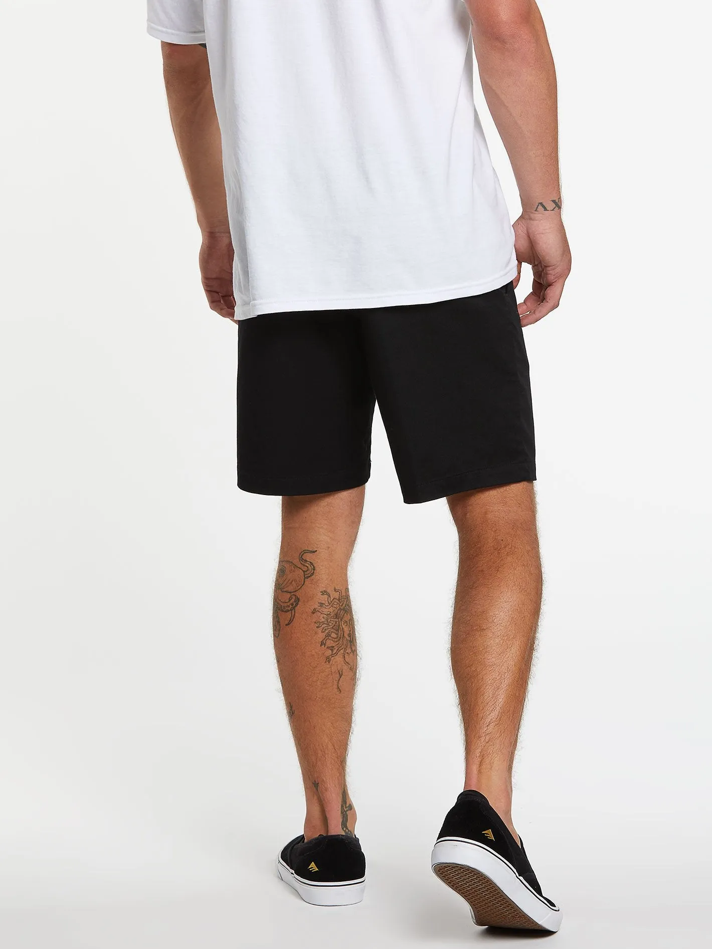 Volcom Mens Frickin Elastic Waist Shorts