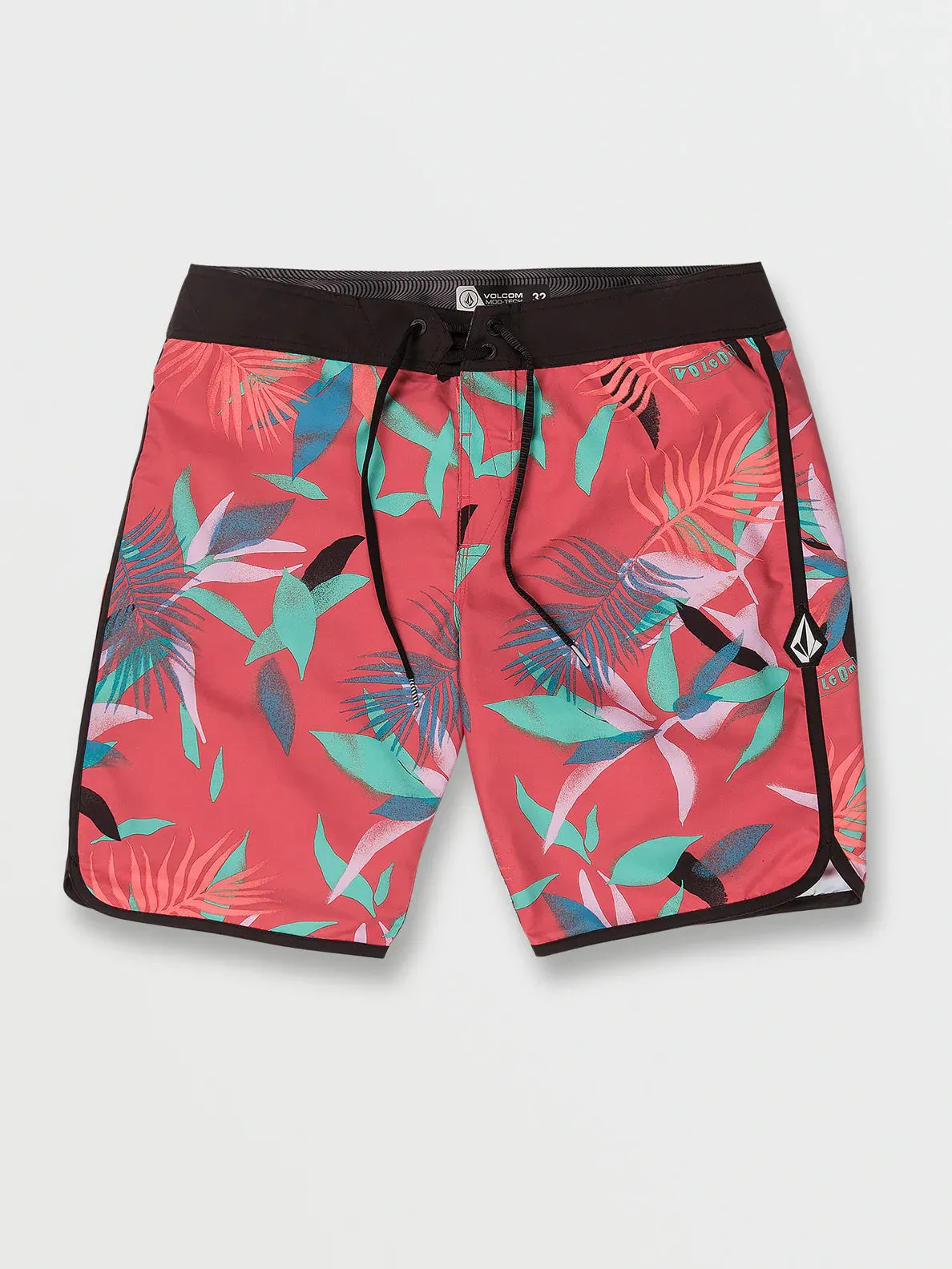 Volcom Mens Platter Scallop Mod-Tech Trunks