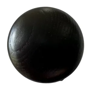 Wall Button Hook Black