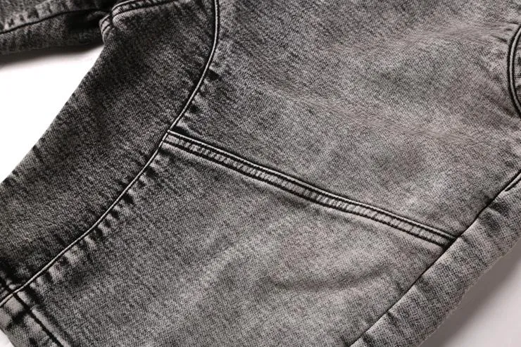 West Louis™ Elastic Waist Denim Shorts